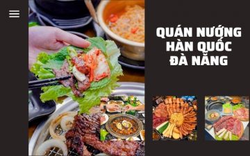 quán nướng Hàn Quốc Đà Nẵn g ngon