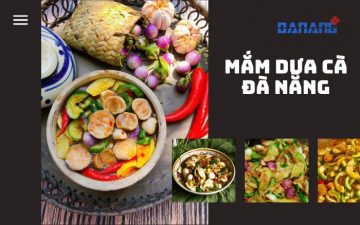 mắm dưa cà Đà Nẵng