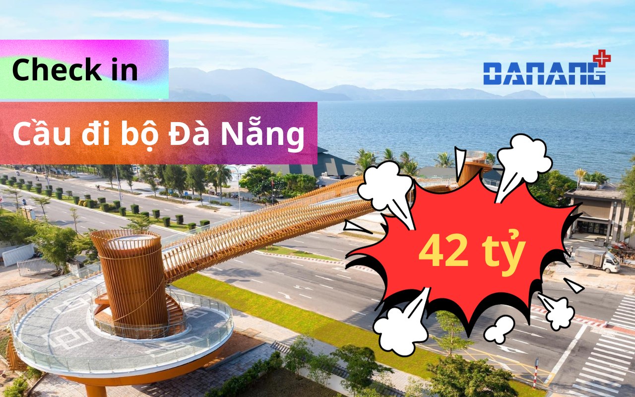 cầu đi bộ Đà Nẵng 42 tỷ đồng
