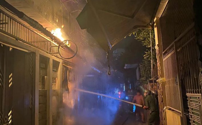 Hiện trường đau lòng vụ cháy ở Đà Nẵng khiến 2 em bé tử vong
