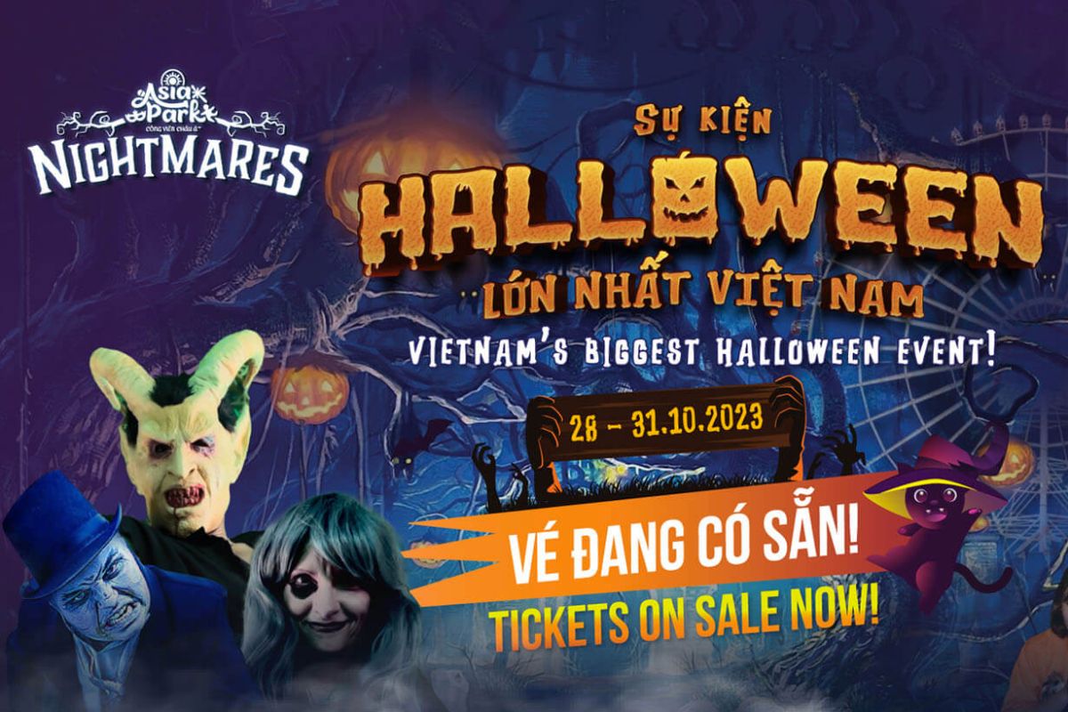 'Quẩy tưng bừng' với lễ hội Halloween lớn nhất Việt Nam tại Asia Park Đà Nẵng