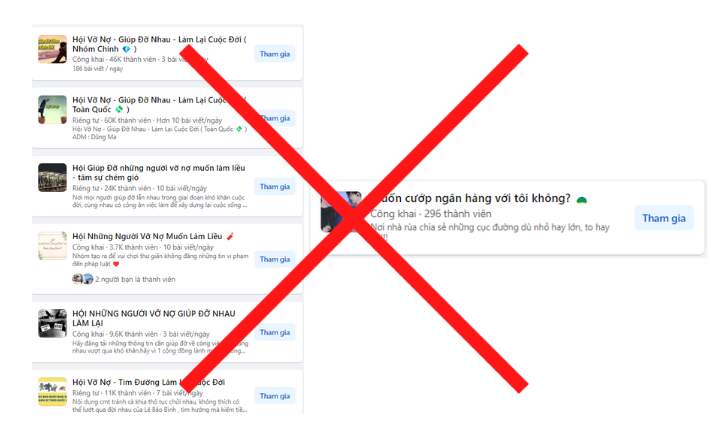 Hiểm họa những nhóm tiêu cực trên mạng xã hội