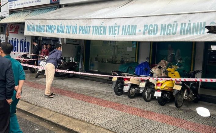 Lộ diện 2 nghi phạm cướp ngân hàng tại Đà Nẵng