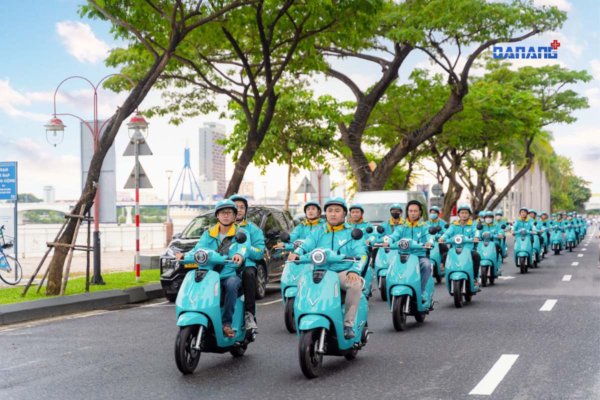 Xanh SM Bike 'phủ xanh' Đà Nẵng - Dịch vụ xe máy điện 'hot' nhất