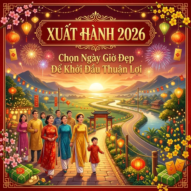 Tuổi tuất xuất hành ngày nào tốt 2026 để suôn sẻ, hanh thông cả năm? 1 Tuổi tuất xuất hành ngày nào tốt 2026 để suôn sẻ, hanh thông cả năm?